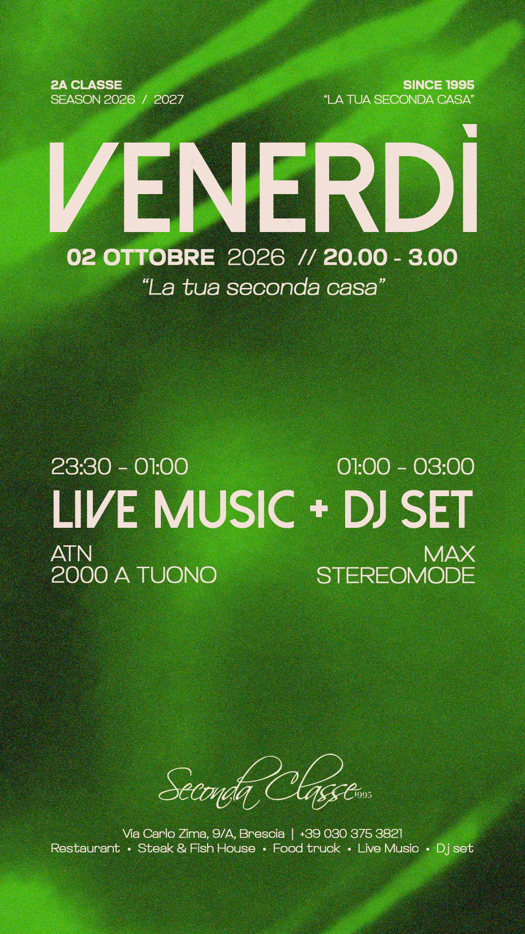 LIVE MUSIC: ATN 2000 | DJ SET: MAX STEREOMODE